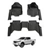 AUSGO 5D Injection Car Floor Mats for Mazda BT-50 BT50 Dual Cab 2011-2020 All-Weather Floor Liners