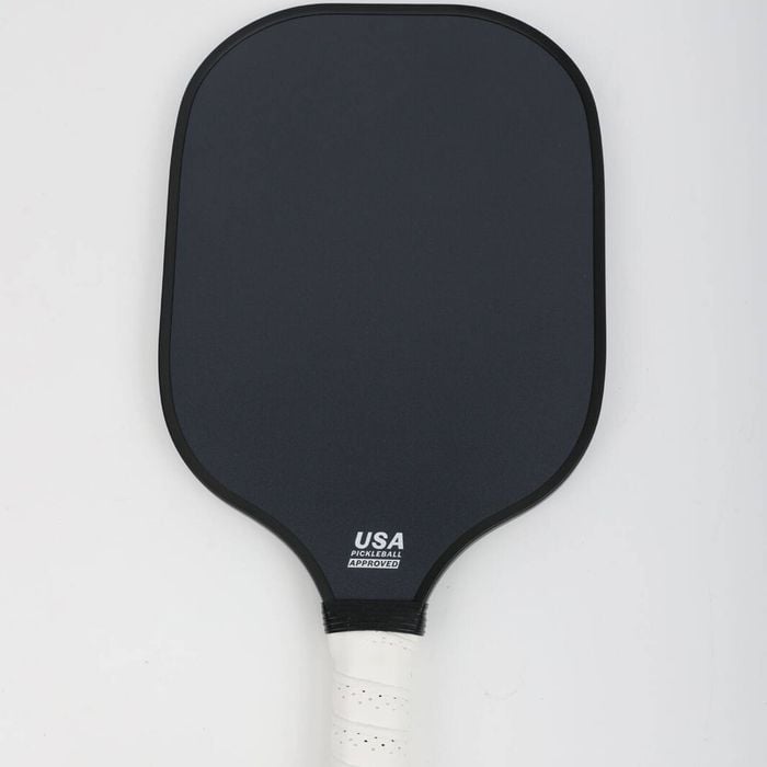 Graphite Carbon Fiber Pickleball Paddles Pickle Ball Racket Racquet In Plain Black