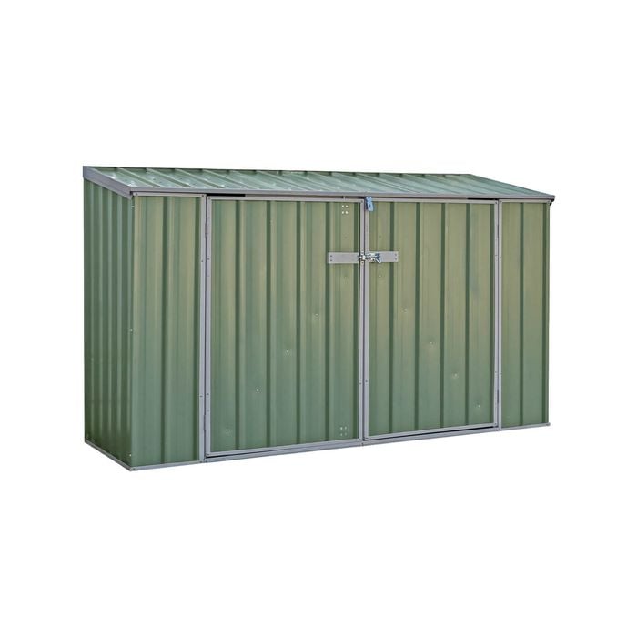 Absco Sheds 2.26 x 0.78 x 1.31m Pale Eucalypt Bike Shed