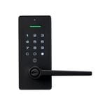 Yale Libi Digital Front Door Lever Lock Matt Black