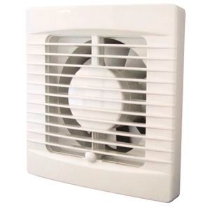 Manrose 150mm White Wall/Ceiling Exhaust Fan