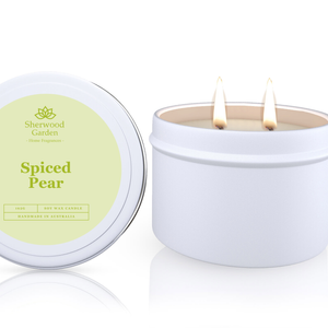 Spiced Pear Soy Candle Tin 165g