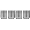 2x 2pc Tempa Verity Lowball Tumbler Drinking Glass Set - Smoke
