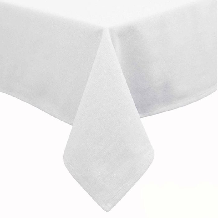 Hoydu Cotton Blend Table Cloth 180cm x 400cm - BRIGHT WHITE - Bunnings ...