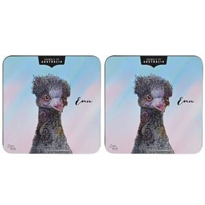 Banksia Red Emu Tin Lemon Mrytle Finger Biscuits 150g - 2 Pack