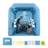 Giantz Inflatable Paint Booth 2.5X2.5X3M w 550W Blower Air Filter Spray Paint Tent for Car Furniture