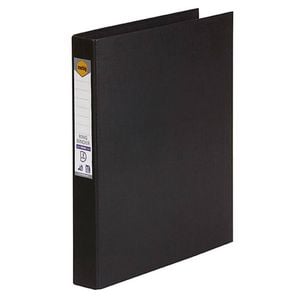 Marbig Polyethylene 3 D-ring Binder 25mm (A4) (Black)