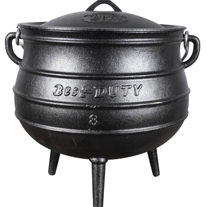 Best Duty - Potjie Pot (3-Legged) - Oil Cured - Size 8