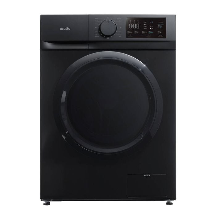Esatto 9kg Black Front Load Washing Machine