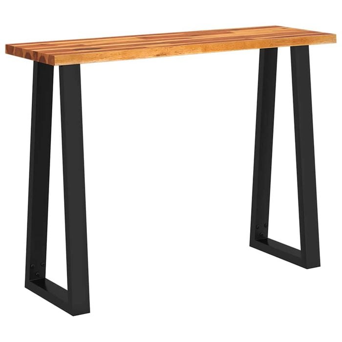 vidaXL Console Table Hallway Table Side Table with Live Edge