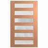 Hume 2040 x 1020 x 40mm Entrance Door Savoy Translucent Glass XS26