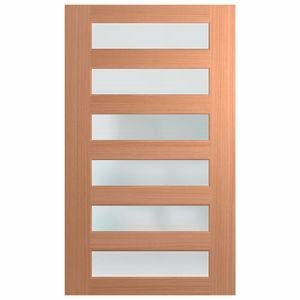 Hume 2040 x 1020 x 40mm Entrance Door Savoy Translucent Glass XS26