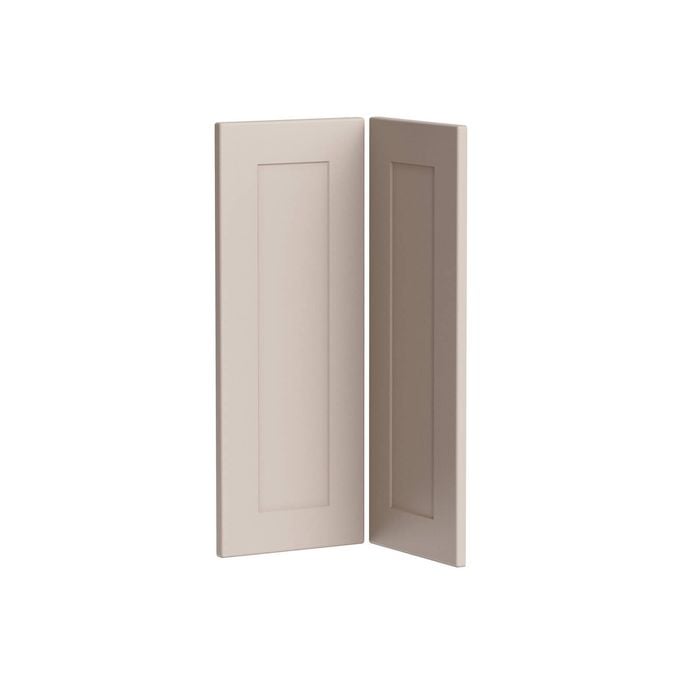 Kaboodle Cannellini Alpine Corner Wall Cabinet Doors - 2 Pack