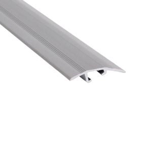 Roberts 12mm x 3.3m Silver Junior Ramp Floating Floor Trim