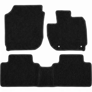 For Honda HR-V MY15 (RU) SERIES 01/2015-2021 Custom Black Car Carpets Floor Mats
