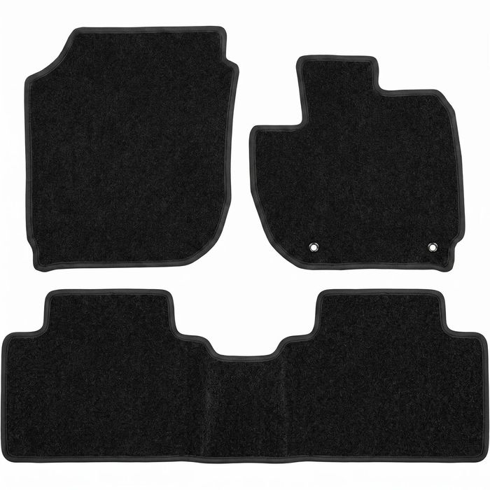 For Honda HR-V MY15 (RU) SERIES 01/2015-2021 Custom Black Car Carpets Floor Mats