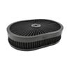 Extreme Air Cleaner Oval Assembly 11-3/8" x 2" Black Filter