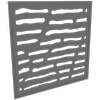 ProtectorAl 300-940 x 300-940mm Light Charcoal Slate Framed Composite Decorative Panel