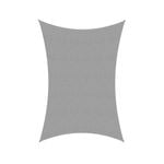 Coolaroo 5 x 3m Rectangle Stone Commercial Grade Shade Sail