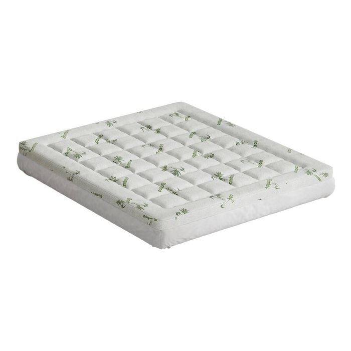 Giselle Pillowtop Topper 7.5cm Bamboo Pad With 45cm Pocket Single
