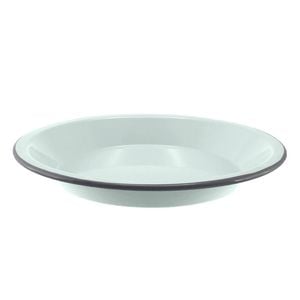 Falcon Round Pie Plate 25cm Duck Egg Blue & Grey