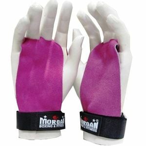 Morgan Leather Palm Grips (pair)[pink Medium]