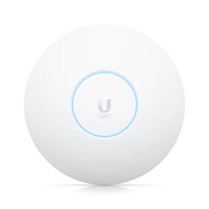 Ubiquiti UniFi U6-Enterprise WiFi 6E 4x4 MIMO PoE+ Access Point,140m Coverage,600+ Device&2.5GbE Uplink, Ceiling Mount