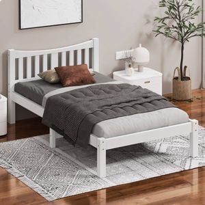 ALFORDSON Bed Frame Single White