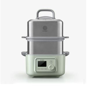 Buydeem Double Tier 10l Electric One Touch Digital Multifunctional Food Steamer