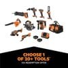 AEG 18V 9-Piece FUSION/Brushless 5.0Ah FORCE Kit