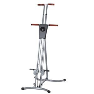 Advwin Vertical Climber Exercise Machine, Home Stair Climber Fitness Stepper w/5-Level Height Adjustable for Cardio & Full Body