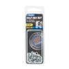 Zenith 5/32" Zinc Plated Half Hex Nut - 50 Pack