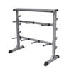 New Barbell Rack Dumbbell Holder Home Gym Fitness Weight Equipment Storage Steel
