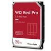 Western Digital WD Red Pro 20TB 3.5' NAS HDD SATA3 7200RPM 512MB Cache 24x7 300TBW ~24-bays NASware 3.0 CMR Tech 5yrs wty (LS)