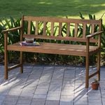 Marquee 2-Seater Outdoor Timber Bench