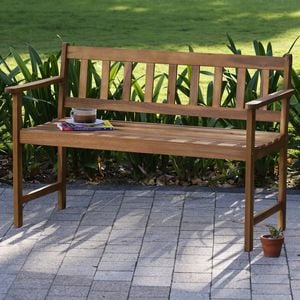 Marquee 2-Seater Outdoor Timber Bench
