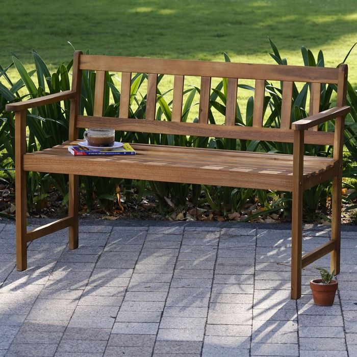 Marquee 2-Seater Outdoor Timber Bench