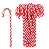 P&P Red 30 Piece Christmas Candy Cane Hanging Tree Ornaments Set for Party Decor Use