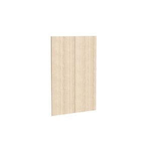 Kaboodle 900mm Almond Oak Modern Medium Pantry Doors - 2 Pack
