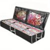 Catzon Premium Wrapping Paper Storage Container Gift Wrap Storage Bag-BlackGrey