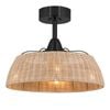 Vencha Harlow Light Fan - Black