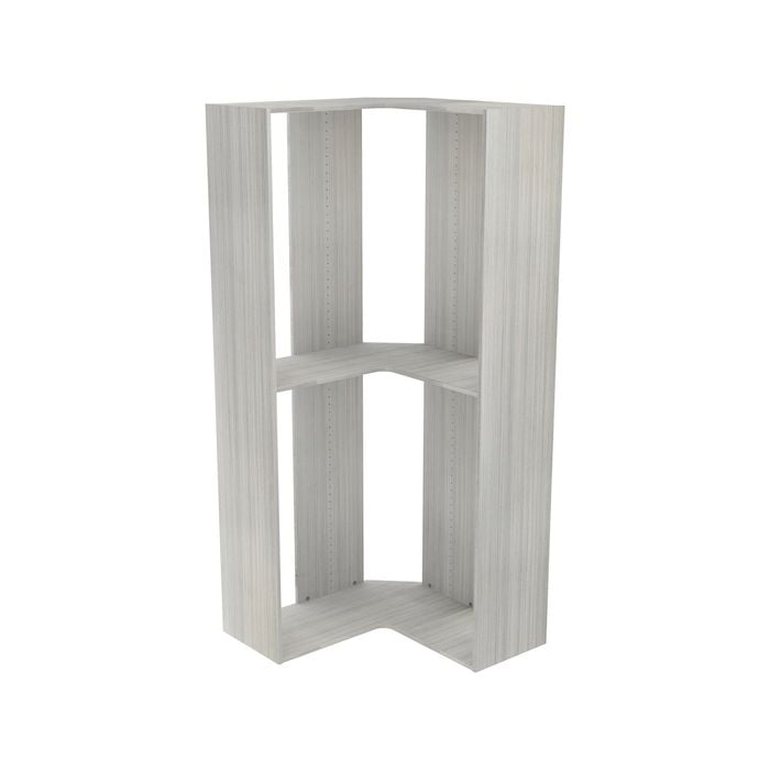 Lugna 2048 x 900 x 380mm Mist Corner Cabinet