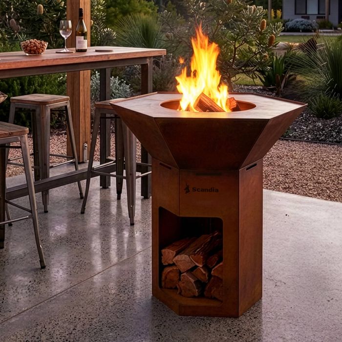 Scandia Ember Outdoor Fire Table