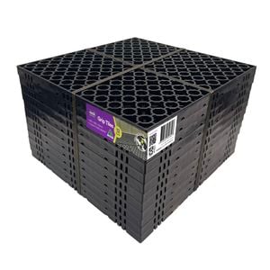 Jack Matrix 290mm Charcoal Grip Tile 12 Pack