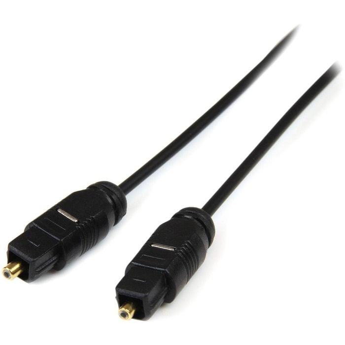 Startech.com Toslink Optical Digital Spdif Audio Cable - Deliver High Quality Optical Digital Sound, With No Signal Interference