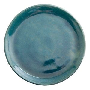 Northcote Pottery 30cm Forest Green Round Jardin Saucer