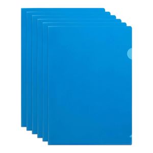 25x Marbig Pe Letter File A4 Document Paper/stationery Organiser Folder Blue