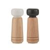 Ladelle Miller Wood Manual Salt & Pepper Grinders Durable Spice Mills Black