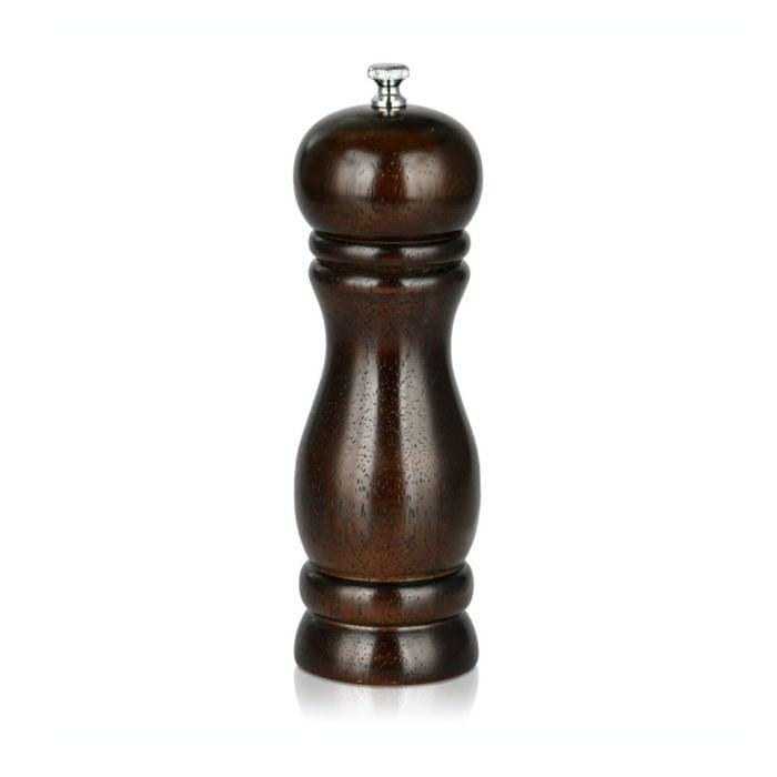 Fissman Pepper Mill Tropical Hardwood Body Stainless Steel Grinder 16.5x5cm