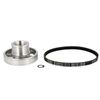 Condenser Dryer Motor Fan Pulley and Belt Repair Kit 492204404, suits Beko